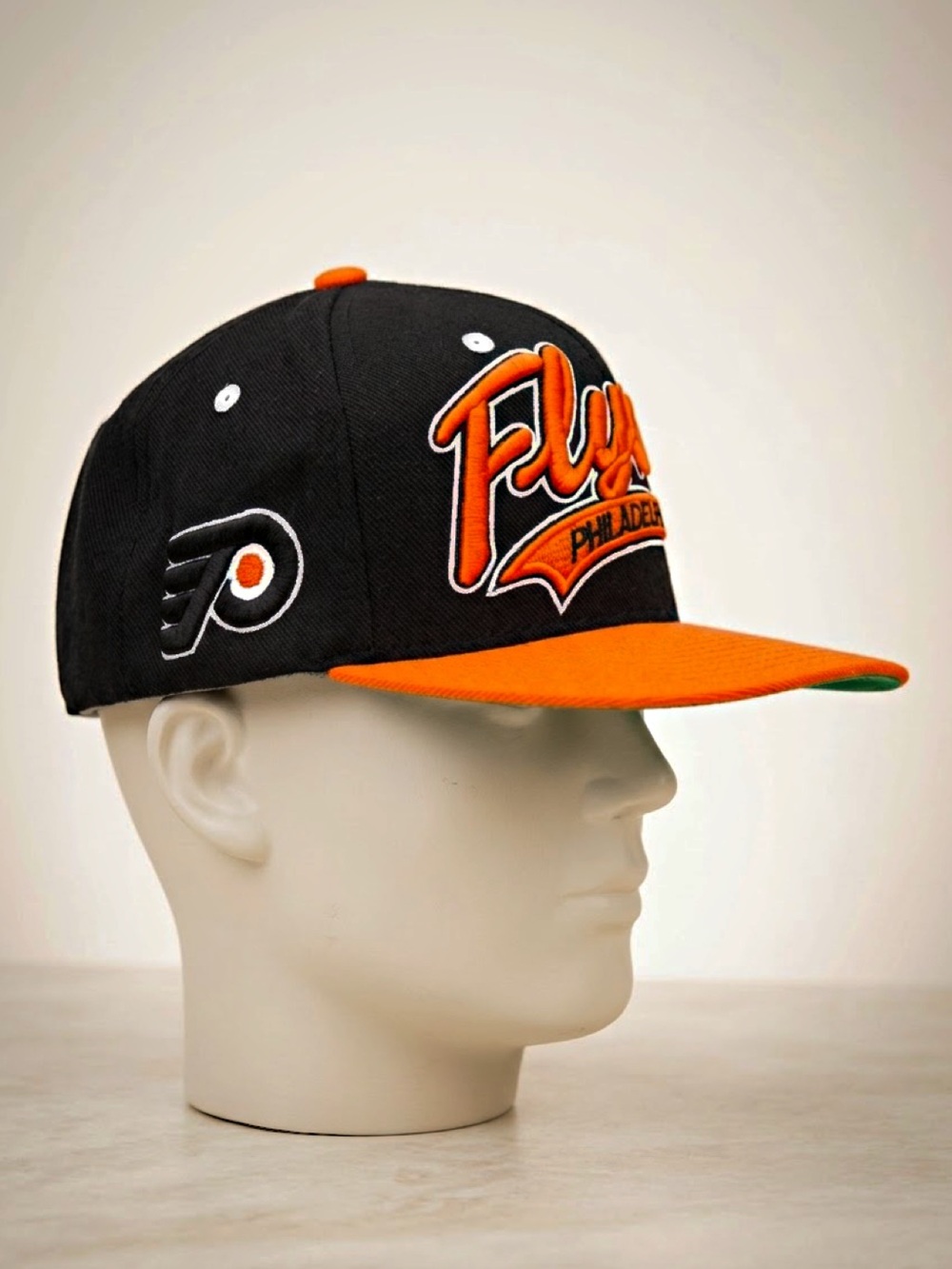Philadelphia Flyers NHL Zephyr Snapback Hat Orange/Black Vintage  Like New